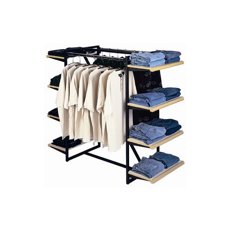 Designer 411 Double Rail Combination Rack