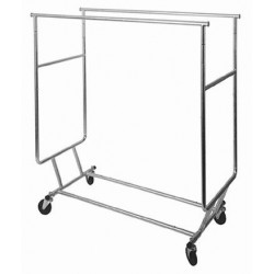 Double Bar Heavy-Duty Collapsible Rack