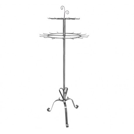 Two Tier Revolving Belt Rack