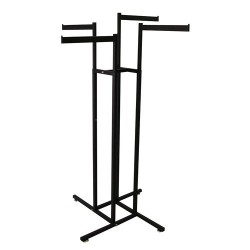 Textured Black 4-Way Rack