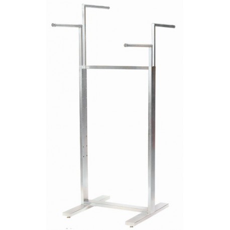 Satin Chrome 4-Way Rack