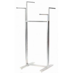 Satin Chrome 4-Way Rack