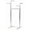 Satin Chrome 4-Way Rack