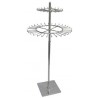 Two-Tier Rotating Belt & Tie Rack