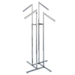 4-Way Racks With 4 Slant Rectangular Arms