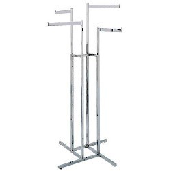 4-Way Racks w/ 4 Straight Rectangular Arms