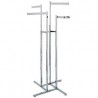 4-Way Racks w/ 4 Straight Rectangular Arms