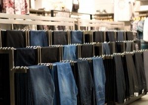 Jeans-Display